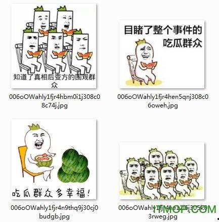 吃瓜表情包图片是什么意思啊,网络流行文化的趣味解读