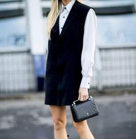 马甲搭配图片女,马甲与女生图片的完美融合